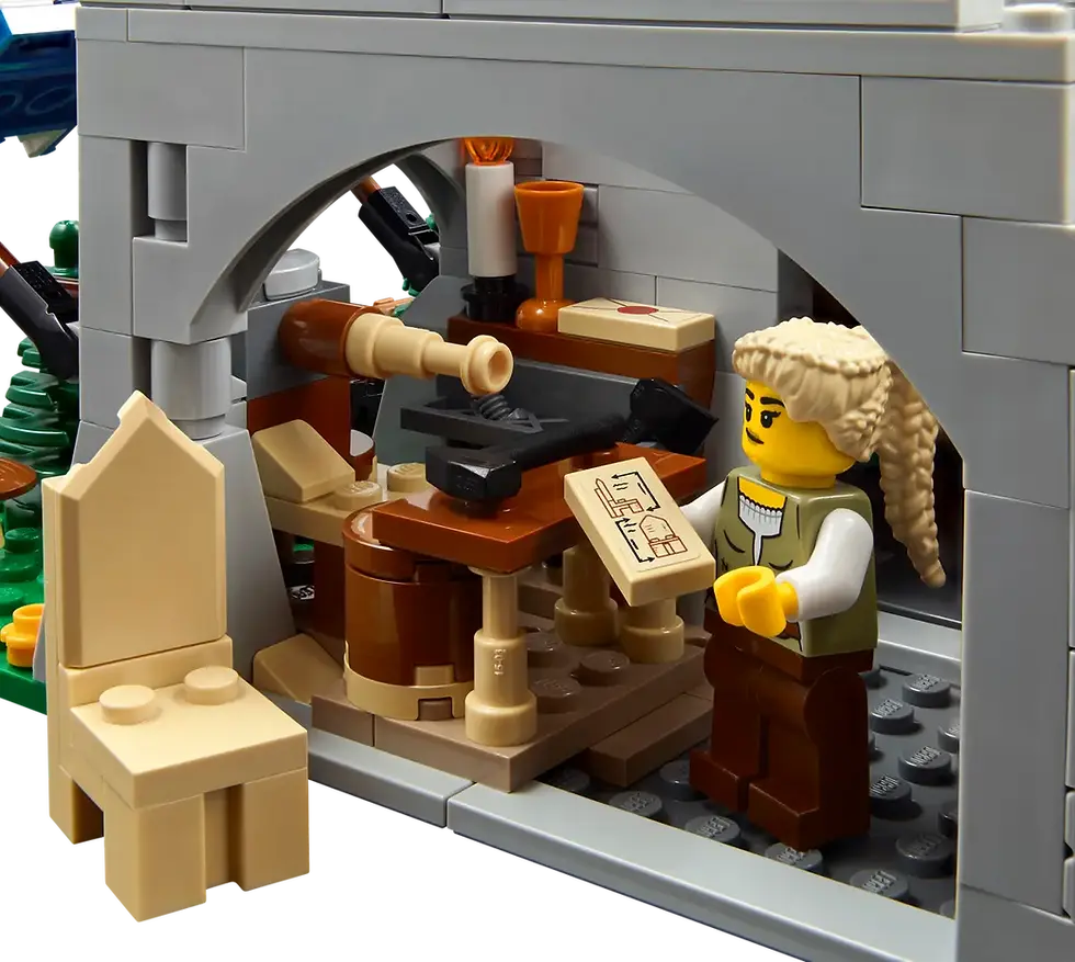 Miniatura: LEGO 10332 Middeleeuws stadsplein