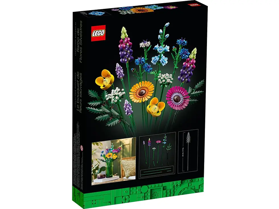 Miniature : LEGO 10313 Boeket met wilde bloemen