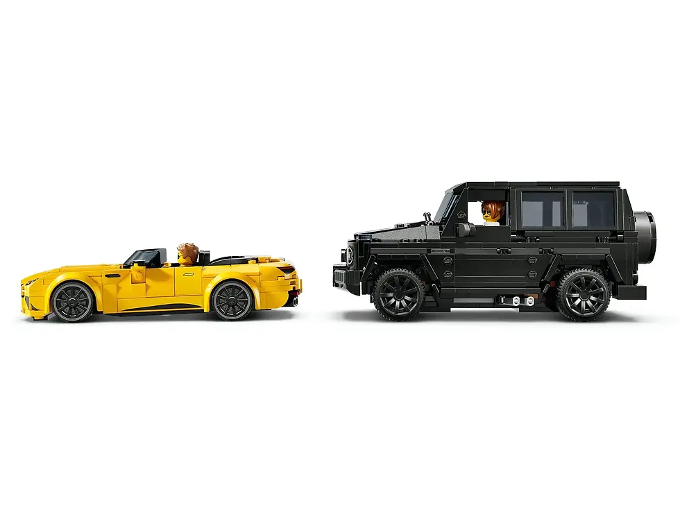 Miniature : LEGO 76924 Mercedes AMG G63 & MB AMG SL63
