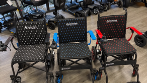 Journey Air Elite Lightweight Folding Powerchair