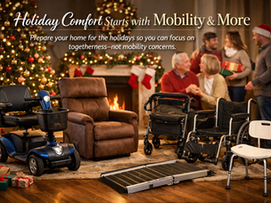 Holiday Comfort Starts with Mobility & More, Lets Prepare Your Home for the Holidays So You Can Focus on Togetherness—Not Mobility Concerns...
