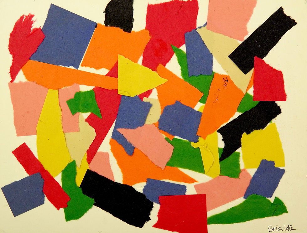 Untitled (Colorful Paper) by Griselda Ramos