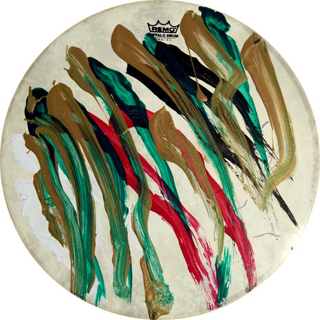 Untitled Buffalo Drum. Candice Veasley.J