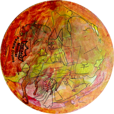 Untitled Paddle Drum. Randi Carter. Cris