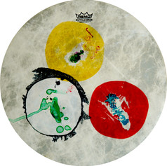 Untitled Buffalo Drum. Hae Sung Pak.JPG