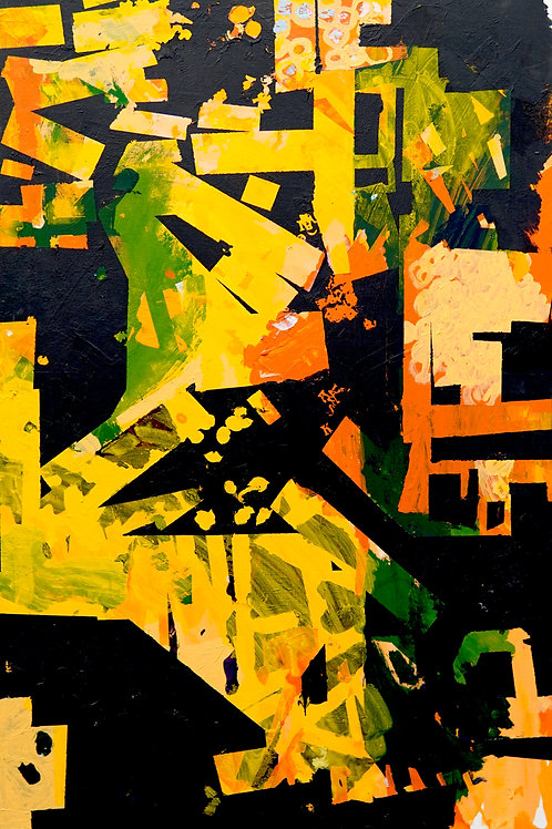 Untitled (Black & Orange Patches) an EPI Collaboration