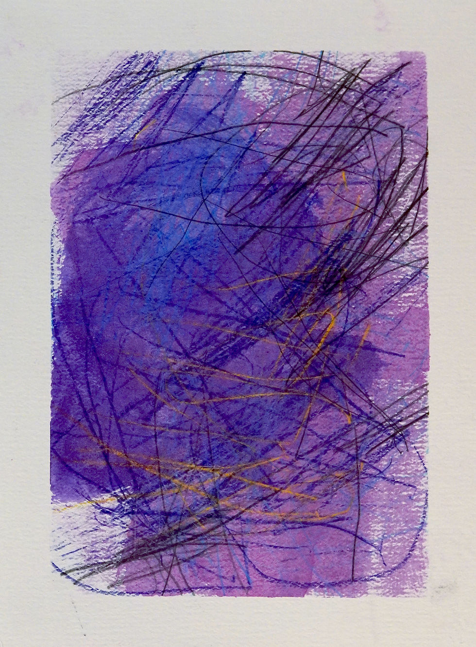 Untitled (Purple) by Cassie Bogguess