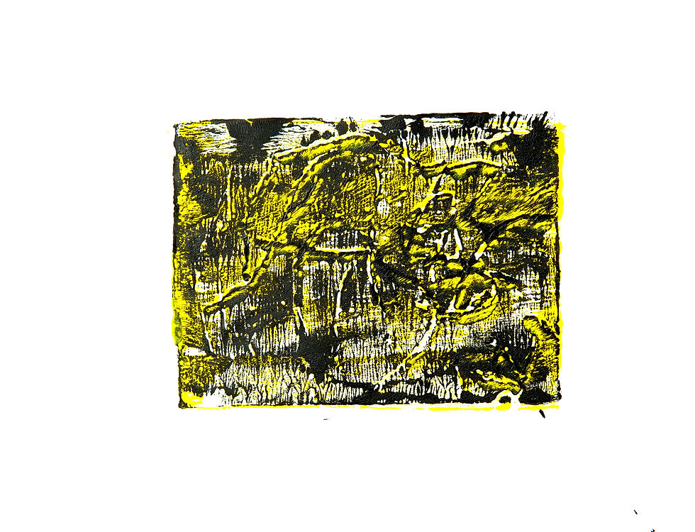 Untitled (Black Yellow Square) an EPI Collaboration
