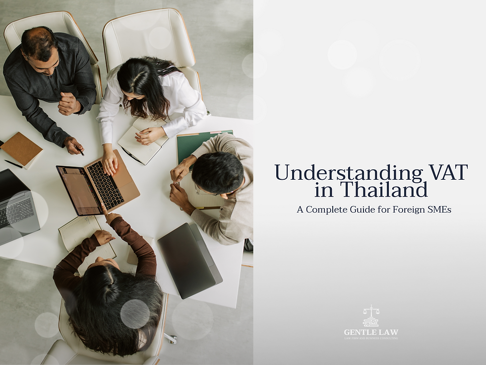 Understanding VAT in Thailand: A Complete Guide for Foreign SMEs