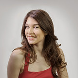 Woman in a Red Dress