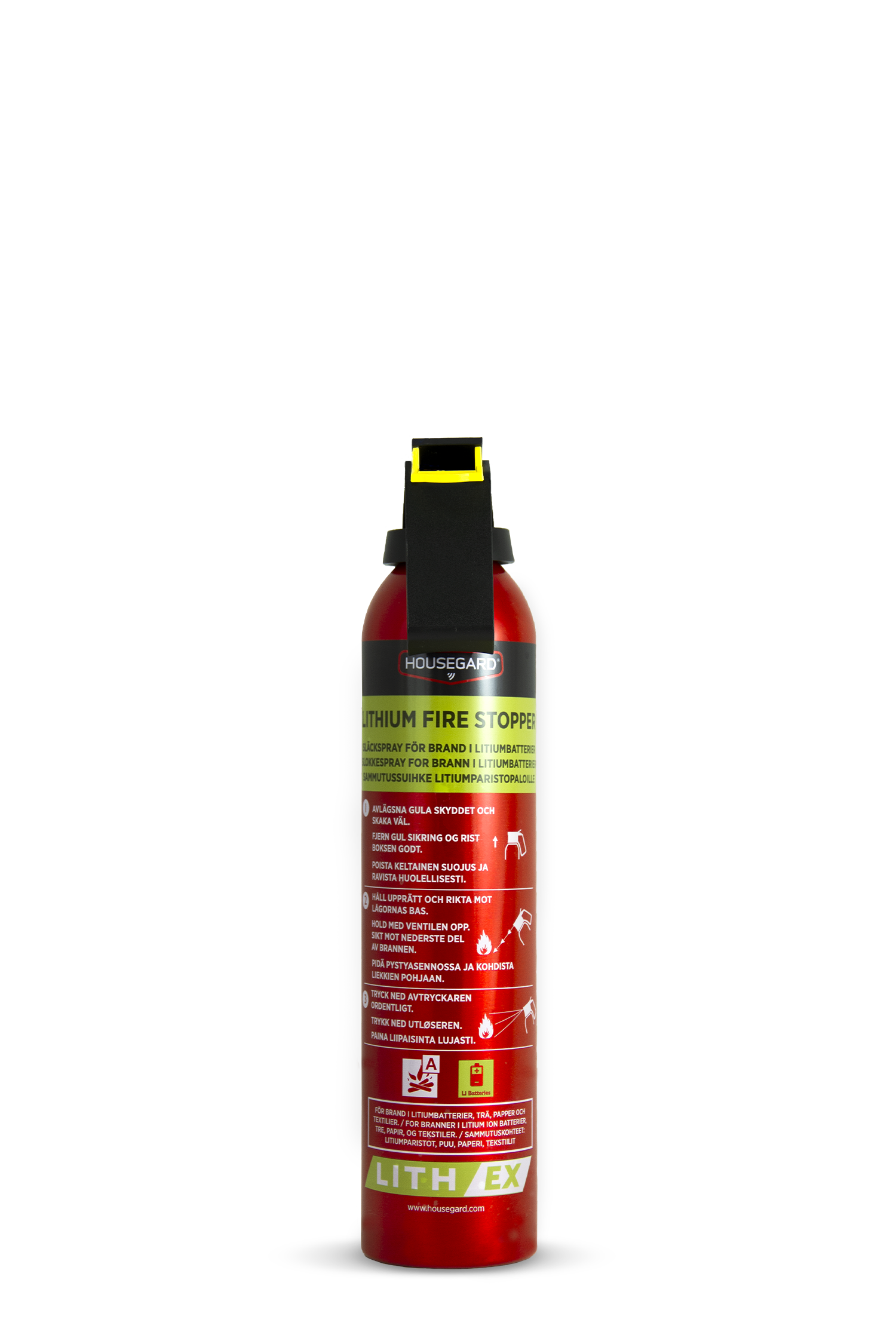 Housegard Lith-EX slokkespray AVD, 500 ml
