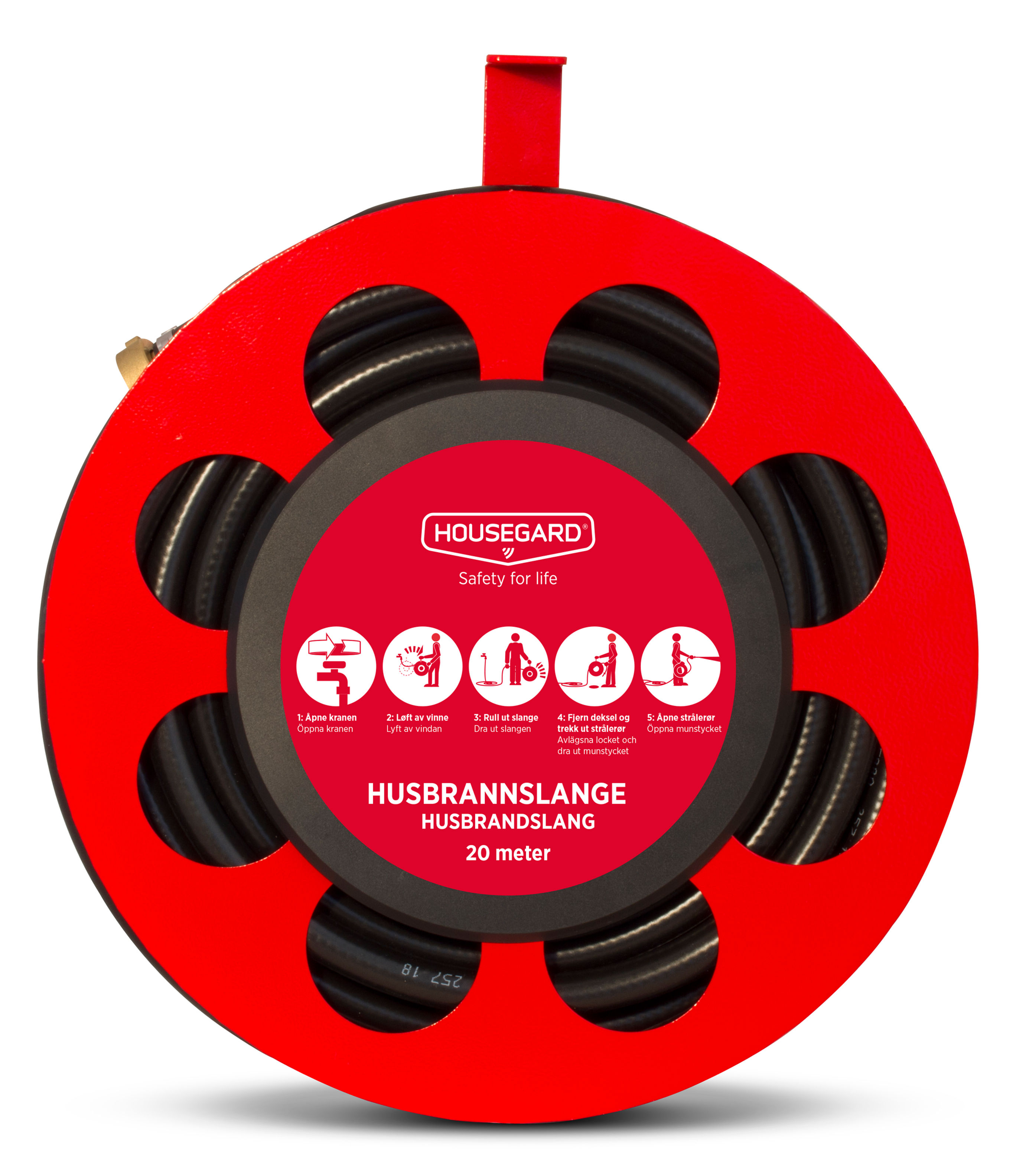 Husbrannslange 20 meter, FH20S