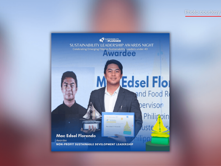 CMC grad Mac Florendo wins sustainability award