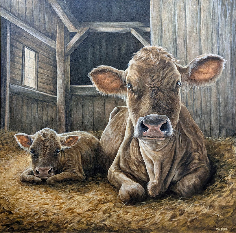 G-Collins_Calf and Cow.jpg
