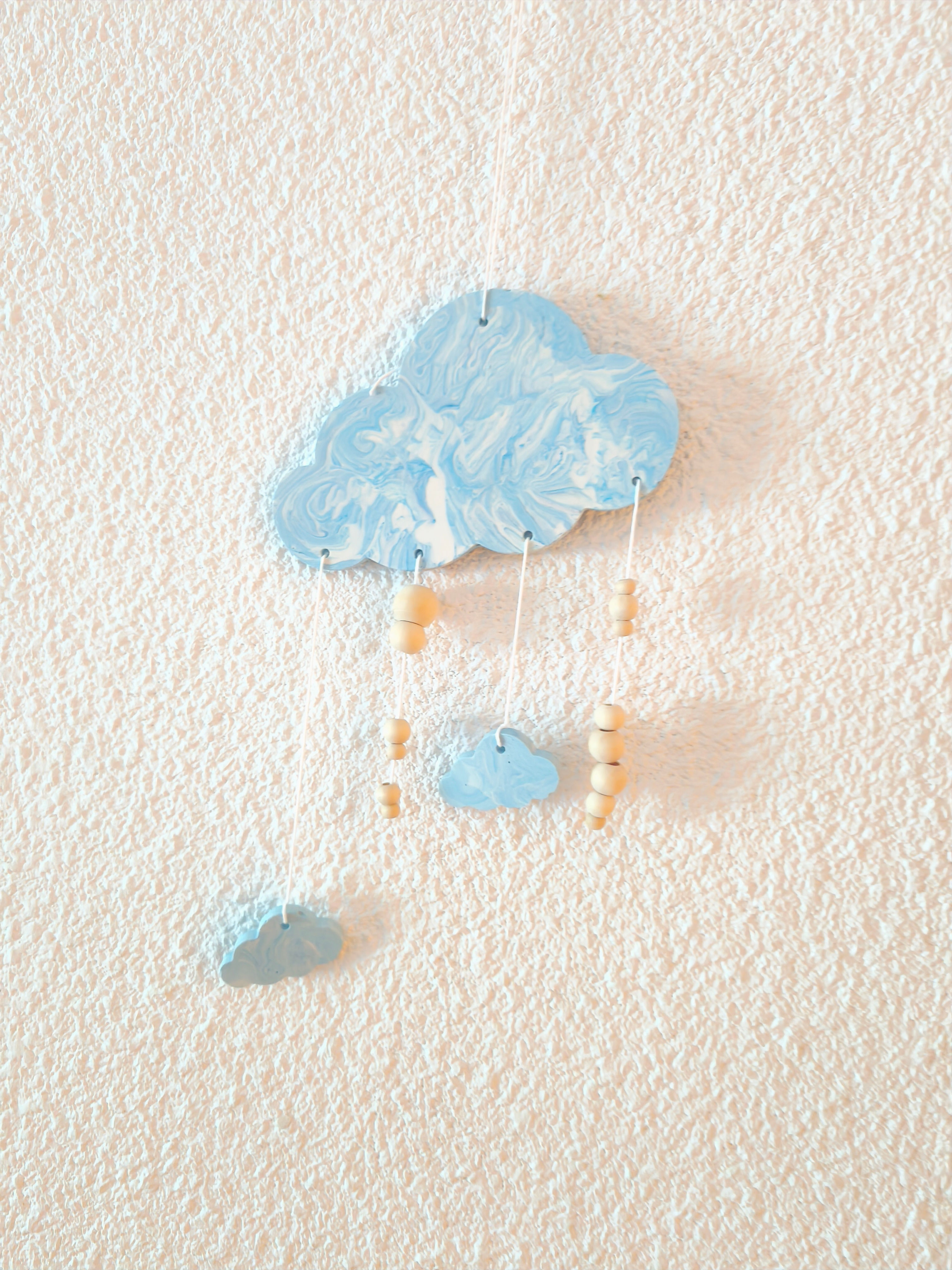 Suspension Nuage Souvenir de Naissance