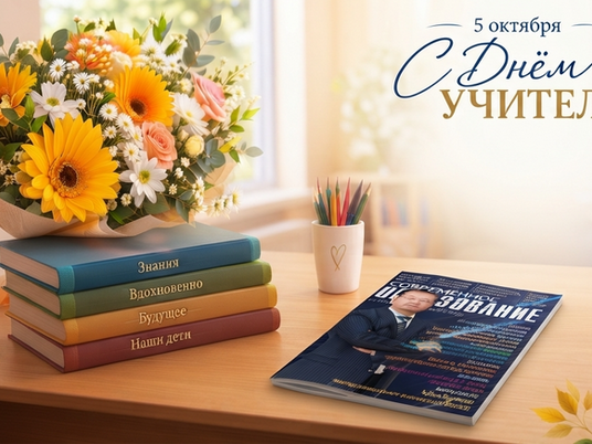 С праздником, дорогие учителя!