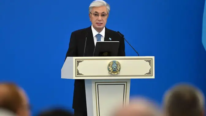 Поздравление Президента Республики Казахстан Касым-Жомарта Токаева с Днем Республики