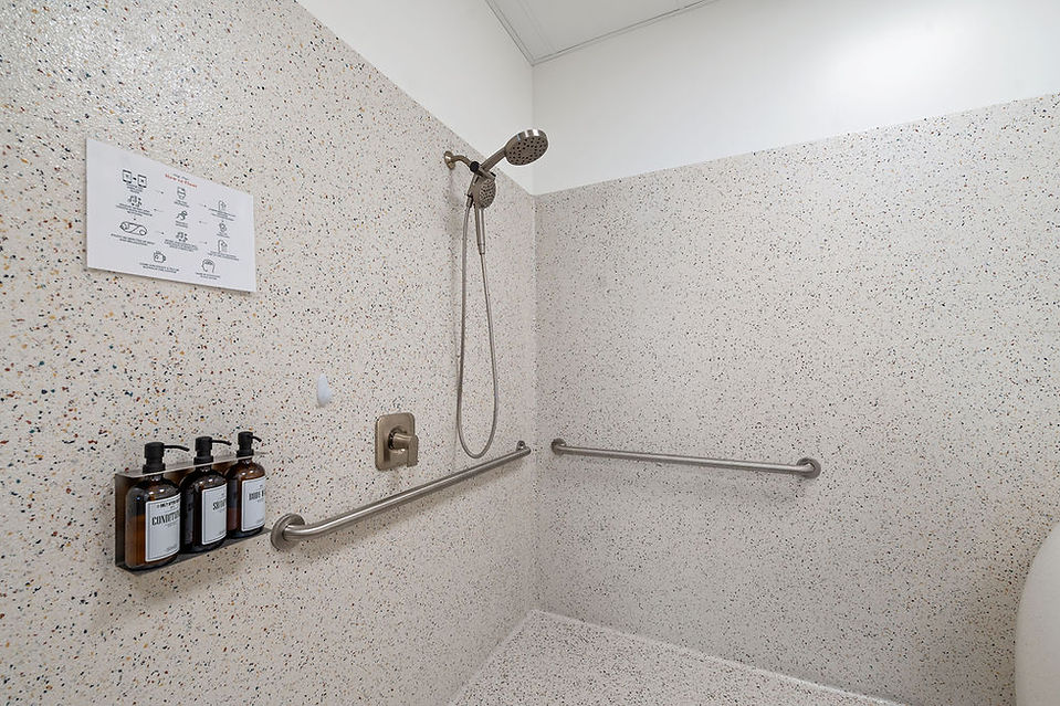 Showers done by Duluth Coating Solutions