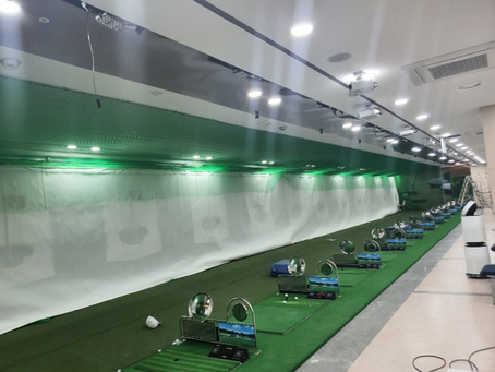 양산 대방 노블랜드8차 스마트골프 레인지 설치