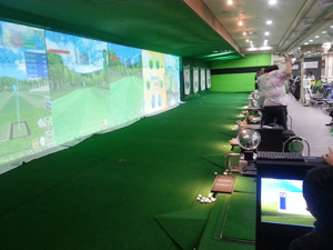 일산 싱글로 스크린골프 연습장 설치