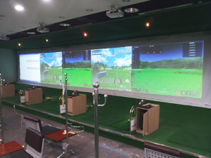 암사동 애비뉴짐 골프연습장 설치