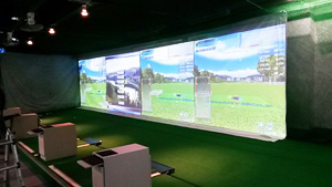 명일동 매직짐 피트니스 골프연습장 설치