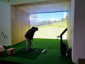 중국 베이징 가정집 골프룸 설치