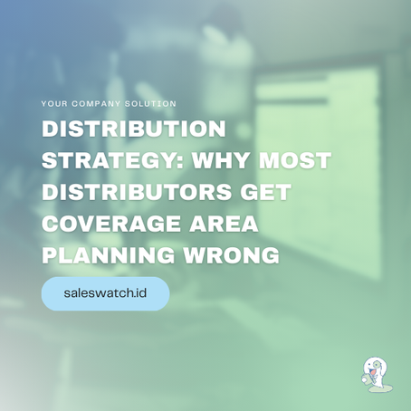 Distribution Strategy: Why Most Distributors Get Coverage Area Planning Wrong