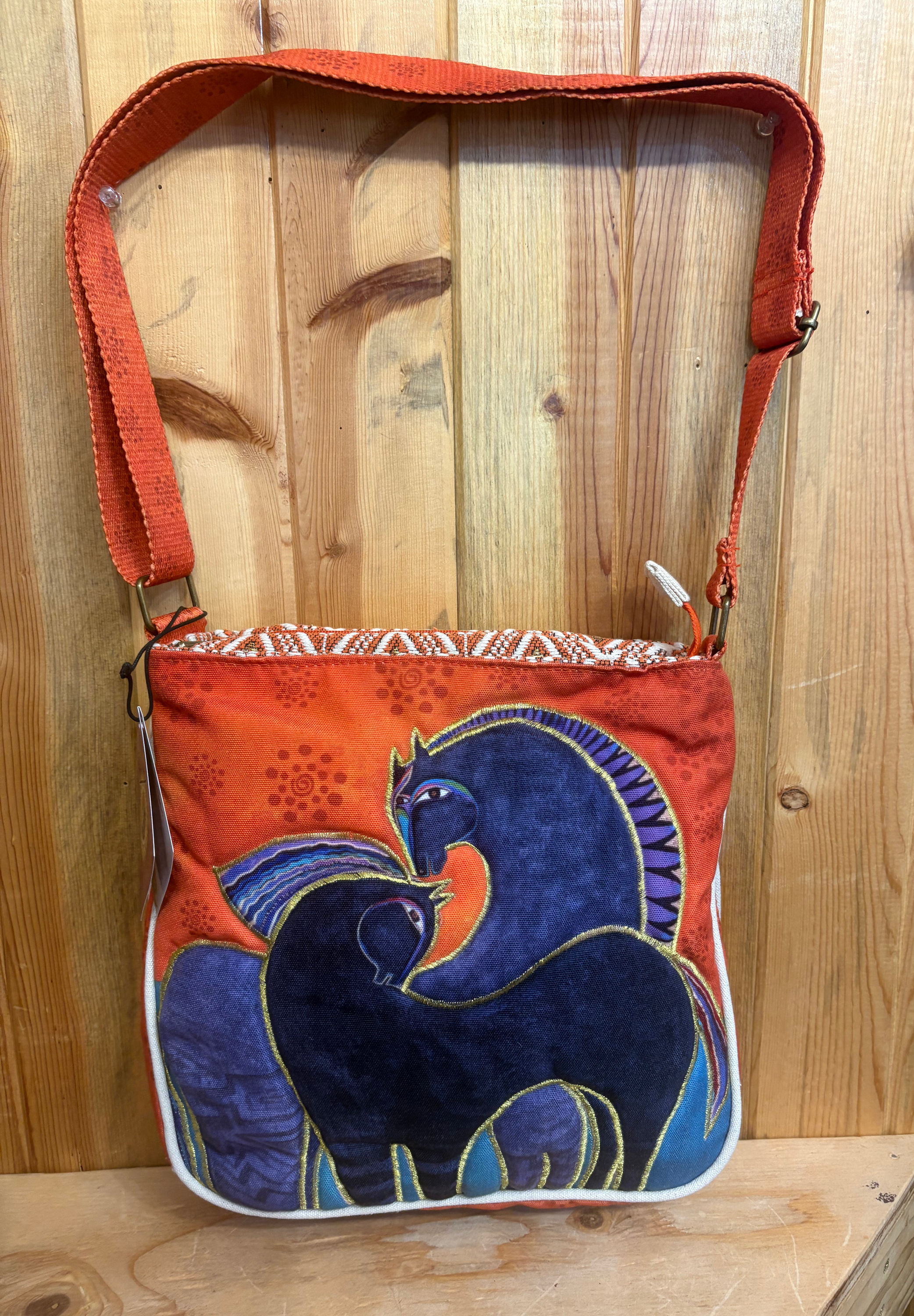 Laurel Burch Mystic Mares Crossbody Bag, LB8901