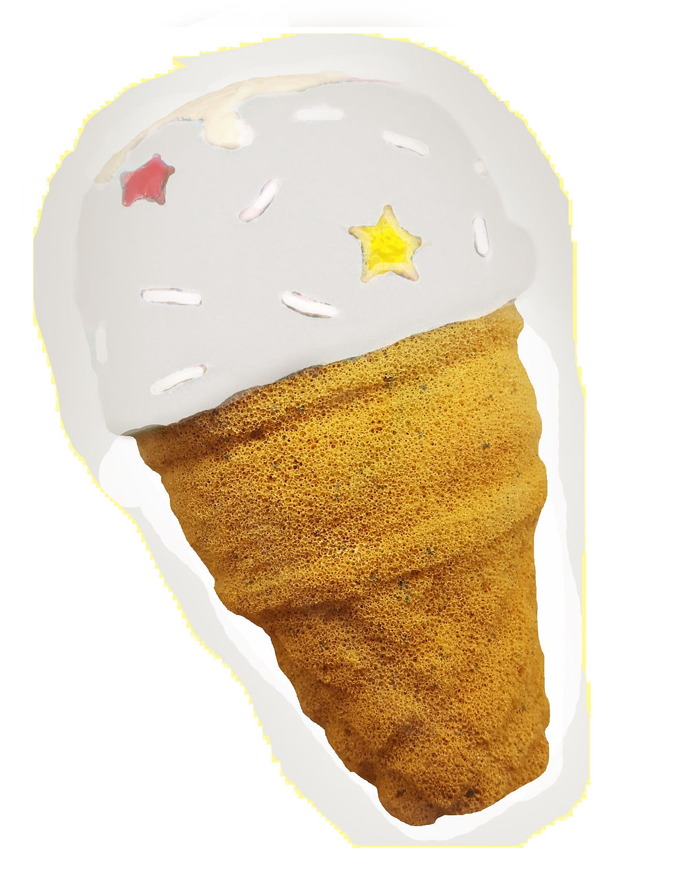 Thumbnail: Single Scoop Ice Cream Cone Squishy
