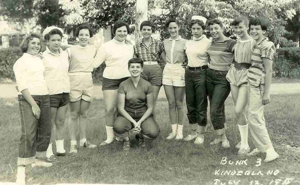 Camp Kinderland, July 12, 1955