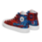 Thumbnail: Matawana Twin Flame Men’s high top canvas shoes