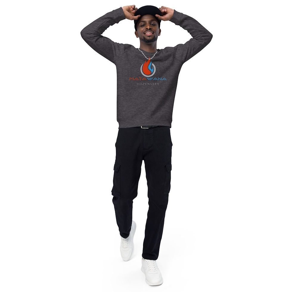 Thumbnail: Unisex organic raglan sweatshirt