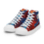 Thumbnail: Matawana Twin Flame Men’s high top canvas shoes
