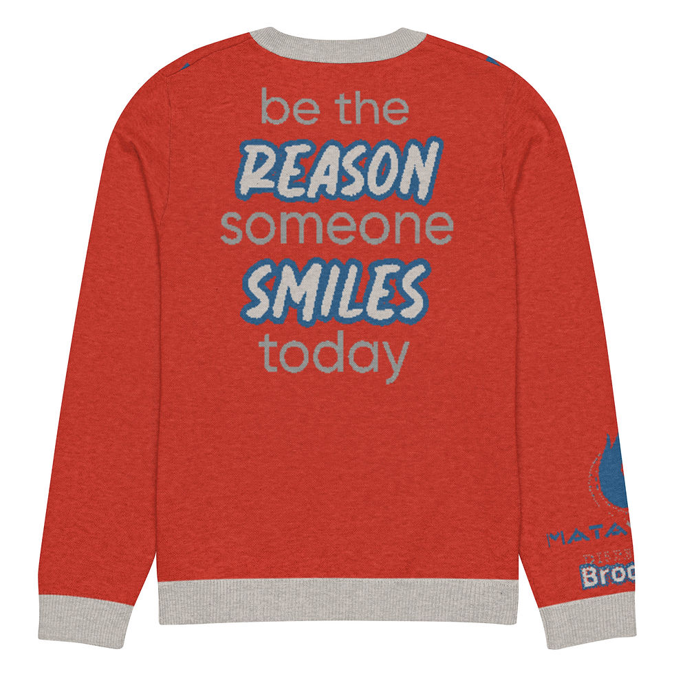 Thumbnail: Knitted crew neck sweater