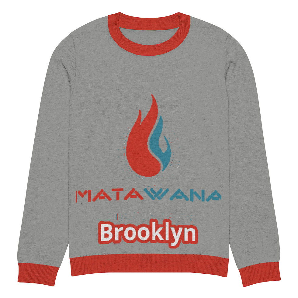 Thumbnail: Knitted crew neck sweater