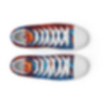 Thumbnail: Matawana Twin Flame Men’s high top canvas shoes