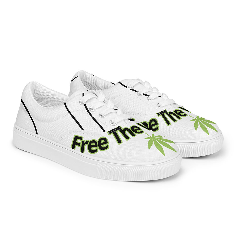 Thumbnail: Men’s lace-up canvas shoes