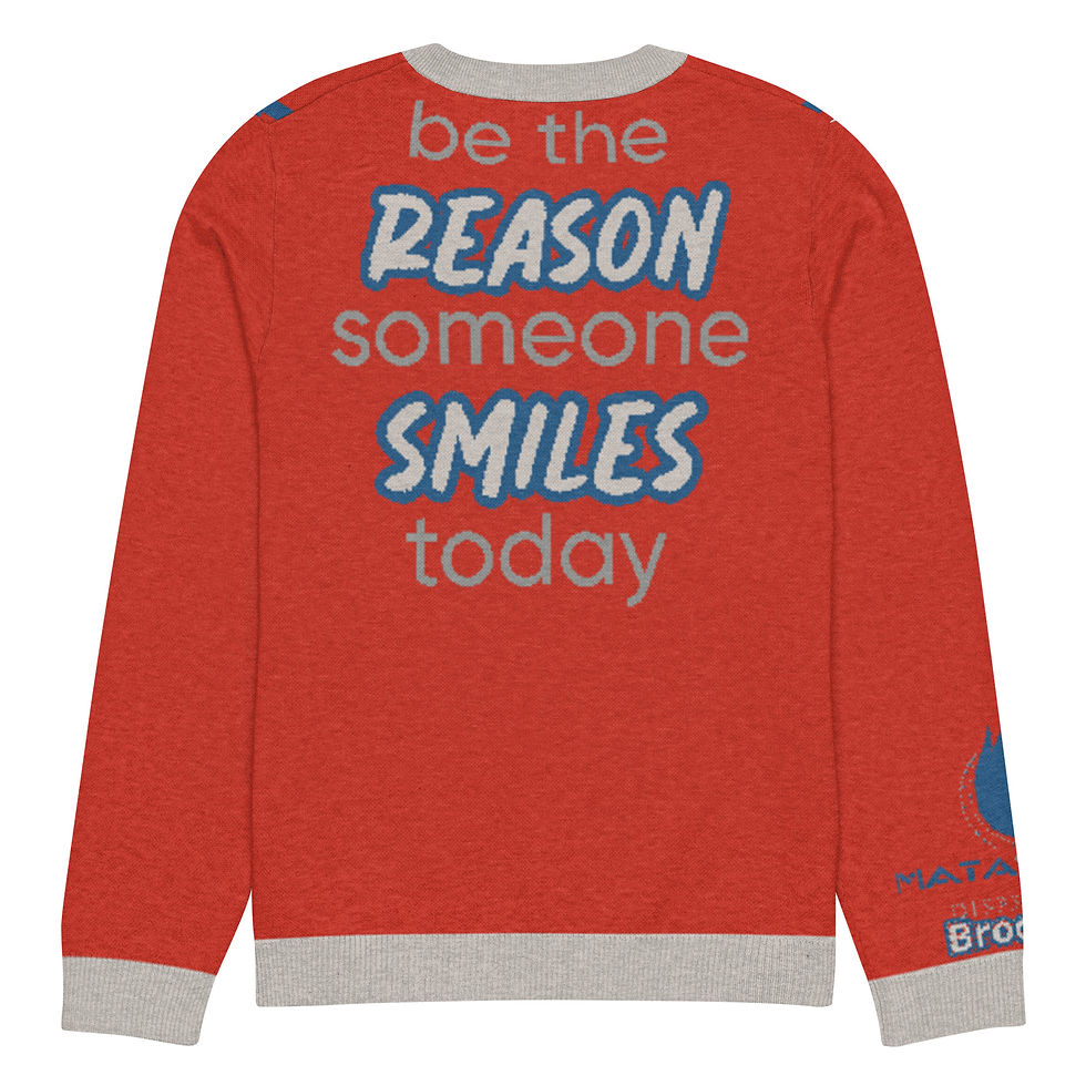 Thumbnail: Knitted crew neck sweater