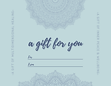 Gift Certificate