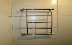 Установка полотенцесушителя 7