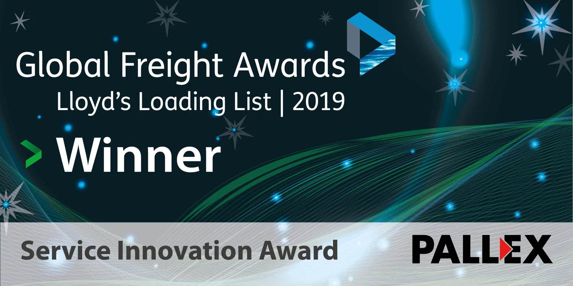 Image showing Pall-Ex as winner of Service Innovation Award