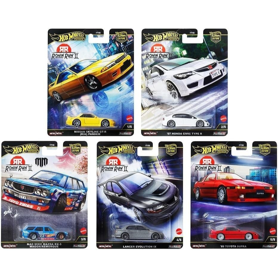 Hot Wheels 2025 Car Culture M Case Ronin Run II ( FPY86-961M)