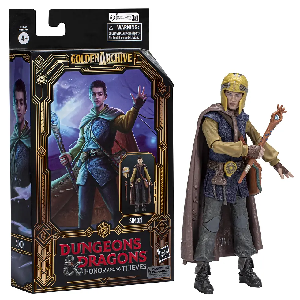 Thumbnail: Dungeons & Dragons Golden Archive Simon Action Figure