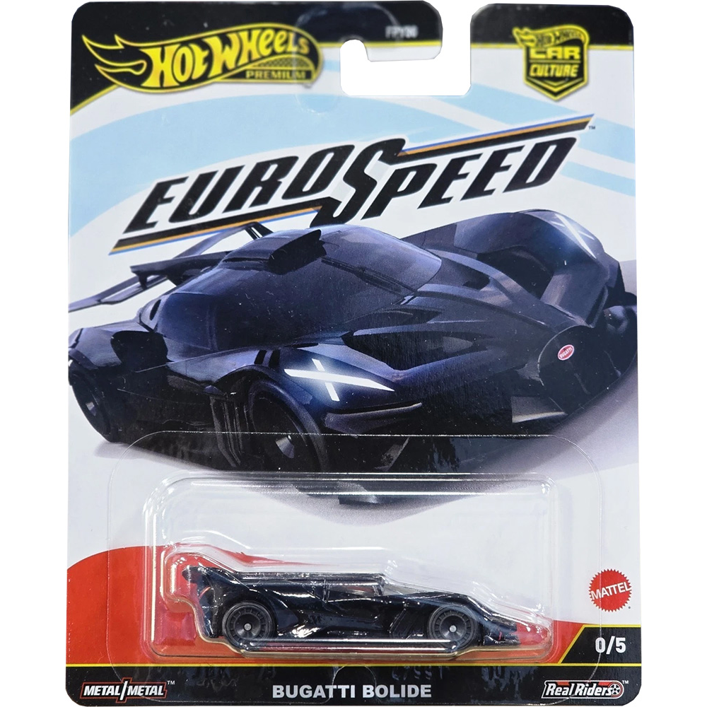 Hot Wheels Car Culture Euro Speed Bugatti Bolide 0/5 CHASE CAR