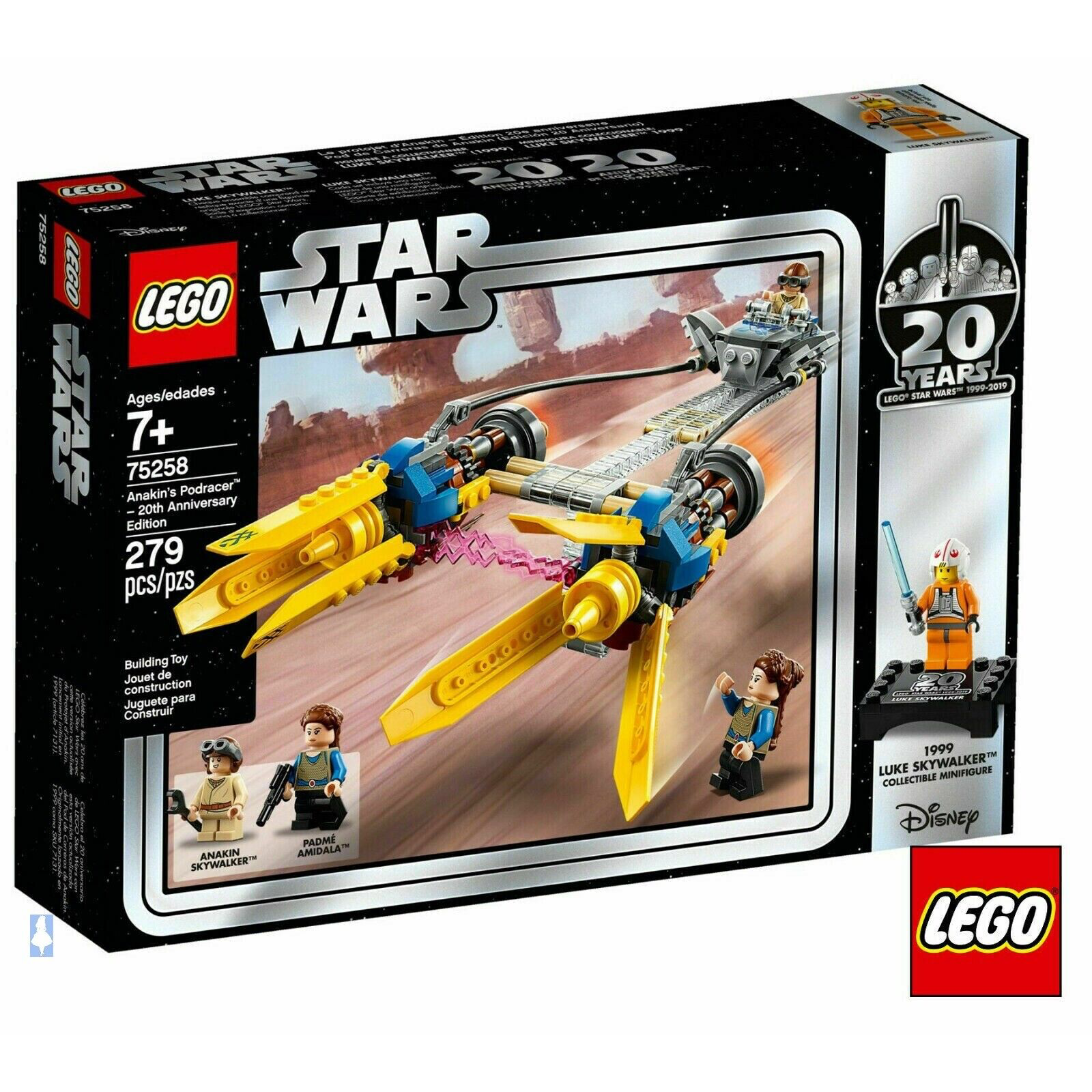 LEGO 75258 Anakin's Podracer 20th Anniversary Edition Star Wars