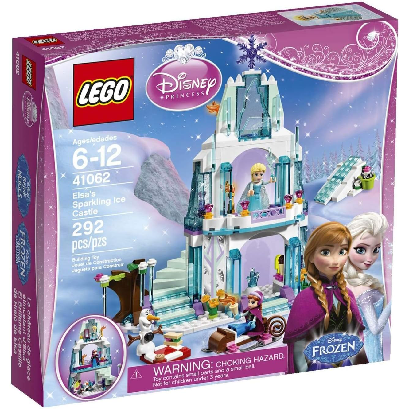 Lego Disney Princess Elsa's Sparkling Ice Castle 41062