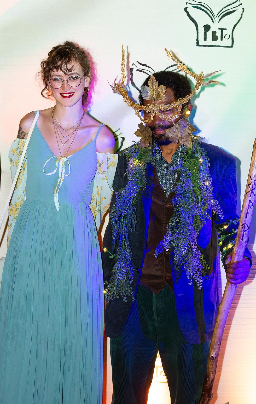 teddy and silvanus on the red carpet