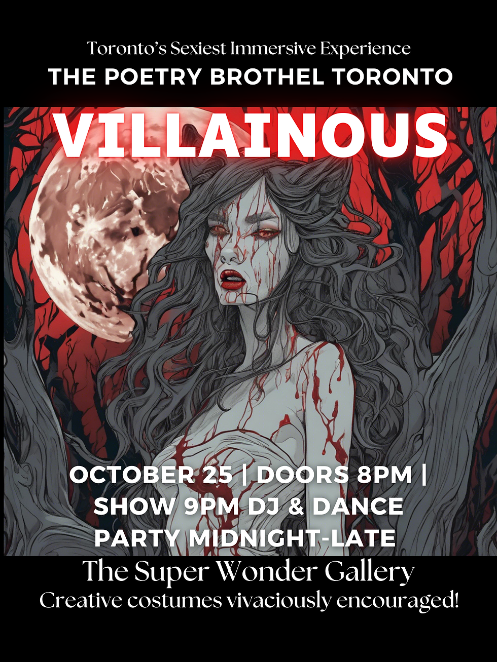 Villainous! Halloween Cabaret