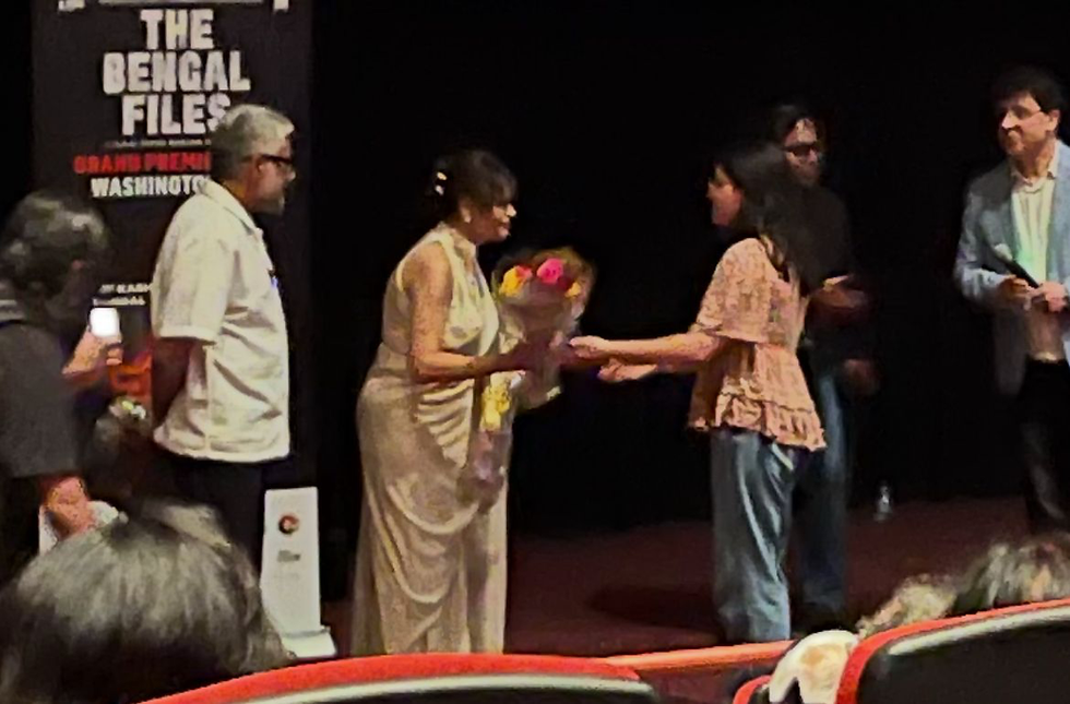 The Bengal Files movie premiere Washington DC